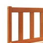 Estructura de cama madera maciza de pino marrón cera 75x190 cm de , Camas y somieres - Ref: Foro24-844801, Precio: 64,51 €, D...