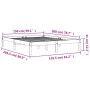 Estructura de cama madera maciza pino marrón cera 150x200 cm de , Camas y somieres - Ref: Foro24-844860, Precio: 87,50 €, Des...