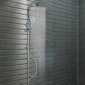 Kit de ducha combinado con ducha de mano acero inoxidable de vidaXL, Cabezales de ducha - Ref: Foro24-145056, Precio: 68,40 €...