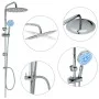 Kit de ducha combinado con ducha de mano acero inoxidable de vidaXL, Cabezales de ducha - Ref: Foro24-145056, Precio: 67,51 €...