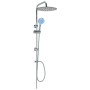 Kit de ducha combinado con ducha de mano acero inoxidable de vidaXL, Cabezales de ducha - Ref: Foro24-145056, Precio: 68,40 €...