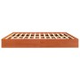 Estructura de cama madera maciza pino marrón cera 180x200 cm de , Camas y somieres - Ref: Foro24-844815, Precio: 138,17 €, De...