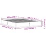 Estructura de cama madera maciza pino marrón cera 150x200 cm de , Camas y somieres - Ref: Foro24-844817, Precio: 117,09 €, De...