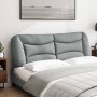 Cabecero de cama acolchado tela gris claro 160 cm de , Cabeceros y pies de cama - Ref: Foro24-374588, Precio: 66,78 €, Descue...