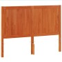 Cabecero de cama madera maciza de pino marrón cera 135 cm de , Cabeceros y pies de cama - Ref: Foro24-844240, Precio: 49,22 €...
