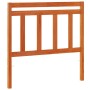 Cabecero de cama madera maciza de pino marrón cera 100 cm de , Cabeceros y pies de cama - Ref: Foro24-844178, Precio: 29,79 €...