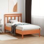 Cabecero de cama madera maciza de pino marrón cera 100 cm de , Cabeceros y pies de cama - Ref: Foro24-844178, Precio: 29,79 €...