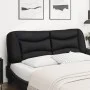 Gepolstertes Bettkopfteil aus schwarzem Kunstleder, 160 cm von , Kopf- und Fußteile - Ref: Foro24-374595, Preis: 80,60 €, Rab...
