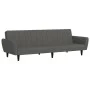 Sofá cama de 2 plazas terciopelo gris oscuro de , Sofás - Ref: Foro24-375859, Precio: 269,36 €, Descuento: %