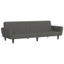 Sofá cama de 2 plazas terciopelo gris oscuro de , Sofás - Ref: Foro24-375859, Precio: 274,32 €, Descuento: %