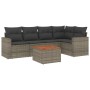 Set de muebles de jardín 6 pzas y cojines ratán sintético gris de , Conjuntos de jardín - Ref: Foro24-3224114, Precio: 356,21...