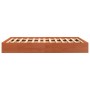 Estructura de cama madera maciza pino marrón cera 140x190 cm de , Camas y somieres - Ref: Foro24-844826, Precio: 106,96 €, De...