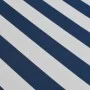 Toldo plegable de operación manual 600 cm azul y blanco de vidaXL, Toldos - Ref: Foro24-276352, Precio: 522,80 €, Descuento: %