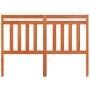 Cabecero de cama madera maciza de pino marrón cera 135 cm de , Cabeceros y pies de cama - Ref: Foro24-844180, Precio: 42,08 €...