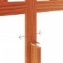 Cabecero de cama madera maciza de pino marrón cera 135 cm de , Cabeceros y pies de cama - Ref: Foro24-844180, Precio: 42,08 €...