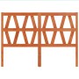 Cabecero de cama madera maciza de pino marrón cera 135 cm de , Cabeceros y pies de cama - Ref: Foro24-844303, Precio: 42,68 €...