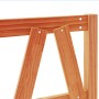 Cabecero de cama madera maciza de pino marrón cera 135 cm de , Cabeceros y pies de cama - Ref: Foro24-844303, Precio: 42,68 €...