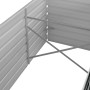 Arriate de acero galvanizado gris antracita 320x80x77 cm de vidaXL, Maceteros y jardineras - Ref: Foro24-45728, Precio: 131,5...