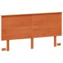 Cabecero de cama madera maciza de pino marrón cera 160 cm de , Cabeceros y pies de cama - Ref: Foro24-844376, Precio: 53,98 €...