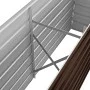 Arriate de acero galvanizado marrón 160x40x45 cm de vidaXL, Maceteros y jardineras - Ref: Foro24-45718, Precio: 43,12 €, Desc...
