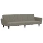 Sofá cama de 2 plazas terciopelo gris claro de , Sofás - Ref: Foro24-375858, Precio: 267,17 €, Descuento: %