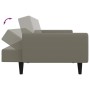 Sofá cama de 2 plazas terciopelo gris claro de , Sofás - Ref: Foro24-375858, Precio: 271,49 €, Descuento: %