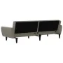 Sofá cama de 2 plazas terciopelo gris claro de , Sofás - Ref: Foro24-375858, Precio: 267,17 €, Descuento: %