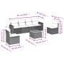 Set sofás de jardín 7 piezas y cojines ratán sintético beige de , Conjuntos de jardín - Ref: Foro24-3224071, Precio: 393,61 €...