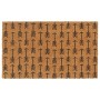 Felpudo de fibra de coco copetuda 45x75 cm de , Felpudos - Ref: Foro24-155615, Precio: 19,11 €, Descuento: %