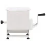 Mezcladora de carne con caja engranajes acero inox. plateado de vidaXL, Batidoras y licuadoras - Ref: Foro24-50960, Precio: 2...