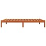 Estructura de cama madera maciza de pino marrón cera 75x190 cm de , Camas y somieres - Ref: Foro24-844833, Precio: 57,84 €, D...