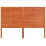 Cabecero de cama madera maciza de pino marrón cera 135 cm de , Cabeceros y pies de cama - Ref: Foro24-844323, Precio: 59,79 €...