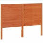 Cabecero de cama madera maciza de pino marrón cera 135 cm de , Cabeceros y pies de cama - Ref: Foro24-844323, Precio: 59,79 €...