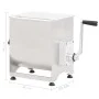 Mezcladora de carne con caja engranajes acero inox. plateado de vidaXL, Batidoras y licuadoras - Ref: Foro24-50960, Precio: 2...
