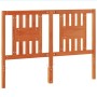 Cabecero de cama madera maciza de pino marrón cera 140 cm de , Cabeceros y pies de cama - Ref: Foro24-844314, Precio: 43,14 €...