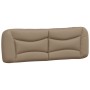 Cabecero de cama acolchado cuero sintético capuchino 160 cm de , Cabeceros y pies de cama - Ref: Foro24-374599, Precio: 83,61...