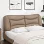 Cabecero de cama acolchado cuero sintético capuchino 160 cm de , Cabeceros y pies de cama - Ref: Foro24-374599, Precio: 83,61...