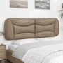Cabecero de cama acolchado cuero sintético capuchino 160 cm de , Cabeceros y pies de cama - Ref: Foro24-374599, Precio: 83,61...