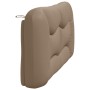 Cabecero de cama acolchado cuero sintético capuchino 160 cm de , Cabeceros y pies de cama - Ref: Foro24-374599, Precio: 83,61...