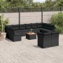 Set de sofás de jardín y cojines 13 pzas ratán sintético negro de , Conjuntos de jardín - Ref: Foro24-3223913, Precio: 827,36...