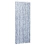 Cortina mosquitera de chenilla plateada 90x220 cm de vidaXL, Mosquiteras para ventanas - Ref: Foro24-284286, Precio: 56,20 €,...