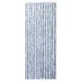 Cortina mosquitera de chenilla plateada 90x220 cm de vidaXL, Mosquiteras para ventanas - Ref: Foro24-284286, Precio: 61,53 €,...