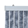 Cortina mosquitera de chenilla plateada 90x220 cm de vidaXL, Mosquiteras para ventanas - Ref: Foro24-284286, Precio: 56,20 €,...