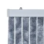 Cortina mosquitera de chenilla plateada 90x220 cm de vidaXL, Mosquiteras para ventanas - Ref: Foro24-284286, Precio: 61,53 €,...