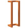 Toallero de madera de pino maciza marrón encerado 23x18x60 cm de , Toalleros - Ref: Foro24-844473, Precio: 21,53 €, Descuento: %