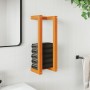 Toallero de madera de pino maciza marrón encerado 23x18x60 cm de , Toalleros - Ref: Foro24-844473, Precio: 21,53 €, Descuento: %