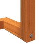Toallero de madera de pino maciza marrón encerado 23x18x60 cm de , Toalleros - Ref: Foro24-844473, Precio: 21,53 €, Descuento: %