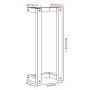 Toallero de madera de pino maciza marrón encerado 23x18x60 cm de , Toalleros - Ref: Foro24-844473, Precio: 21,53 €, Descuento: %