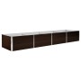 Arriate de acero galvanizado marrón 320x80x45 cm de vidaXL, Maceteros y jardineras - Ref: Foro24-45716, Precio: 73,59 €, Desc...
