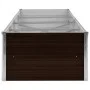 Arriate de acero galvanizado marrón 320x80x45 cm de vidaXL, Maceteros y jardineras - Ref: Foro24-45716, Precio: 74,04 €, Desc...